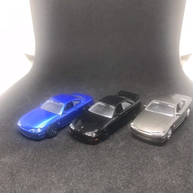 カプセルトイ Cカークラフト 1/72 日産シルビア S14&S15編